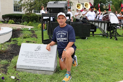 40th anniversary of Dave McGillivray's historic run across the U.S. celebrated inside Fenway Park.