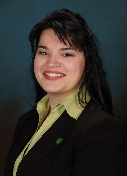 Anabela A. Blake, Store Manager at TD Bank in Ludlow, Mass. 
