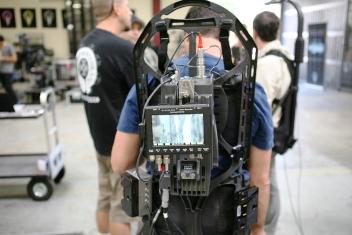 Radiant Images' custom ultra lightweight backpack solution for shooting with ARRI Alexa M