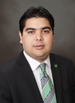 Alexander Pinacho, new Store Manager at TD Bank in Aventura, Fla.