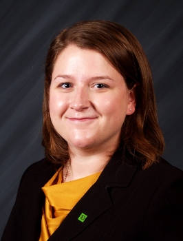 Alicia Greer, new Treasury Management Officer at TD Bank in Portland, Maine