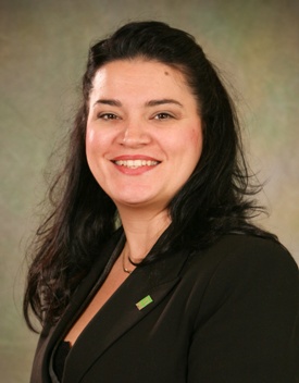Anabela Blake, new Assistant Vice President, Store Manager II at TD Bank in Westfield, MA.