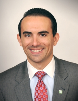 Ardian Zika, new Relationship Manager in Commercial Banking in Tampa, Fla.