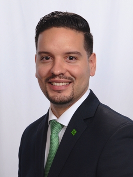 Beni Gutierrez, new Assistant Vice President, Store Manager at TD Bank in Ridgewood, NY.