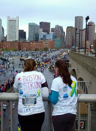 Boston's Run to Remember honors fallen police officers and first responders who run into danger.