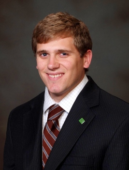 Brenton Rahn, new Small Business Relationship Manager at TD Bank in Bensalem, Pa.
