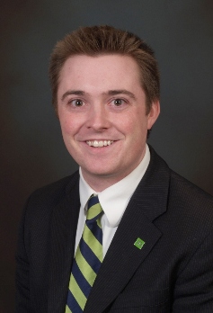 Brian Perkins, new Assistant Vice President at TD Bank in Keene, N.H.