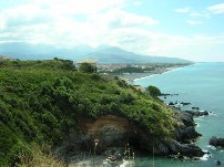 The stunning coastline of Calabria, Italy