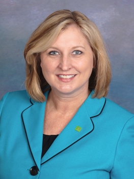 Cathy Lampert, new Assistant Vice President, Store Manager at TD Bank in Port Orange, FL.