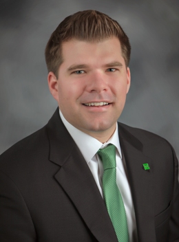 Charles Seugling IV, new Assistant Vice President, Store Manager at TD Bank in Pawtucket, RI. 