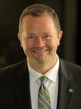 Chris Ainsworth, TD Bank's new Senior Vice President, Head of Organizational Development and Talent in Human Resources in Mt. Laurel, N.J.