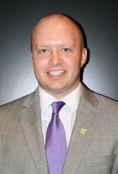 Christopher Brassbridge, new Retail Market Manager at TD Bank in Portland, ME.