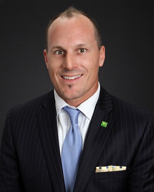 Chris Turner, new Relationship Manager in Commercial Banking at TD Bank in Jacksonville.