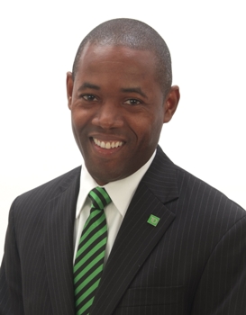 Clive Collins, new VP, Senior Commercial Loan Officer at TD Bank in Coral Gables.