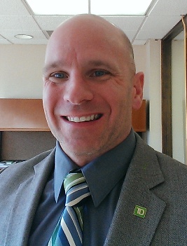 Daniel Corbin, new Assistant Vice President, Store Manager at TD Bank in Orange, MA.