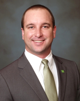 Darren Golema, TD Bank's new Store Manager in Gainesville, Fla.