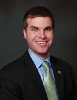 Dennis Madigan, the new Store Manager at TD Bank in Waterbury, Vt.