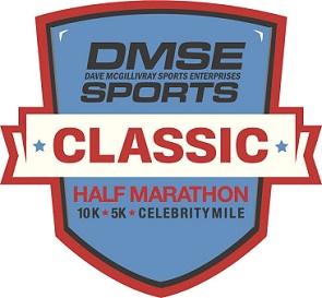 DMSE Sports Classic presented by AETNA and featuring Half, 10K, 5K July 22-23 at Merrimack College, receiving strong support from local and national sponsors.
