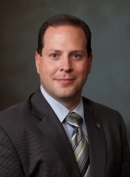 Douglas Pratt, new Vice President, Commercial Lender at TD Bank in Gainesville, Fla..