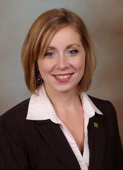 Elisabeth Johnson, new Vice President, Portfolio Manager at TD Bank in Springfield, Mass. 