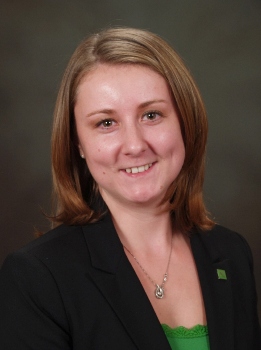 Eliza Marchlewska, new Store Manager at TD Bank in Fairview, N.J.