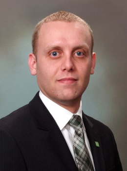 Constantine Ferssizidis, new Store Manager at TD Bank in Washington, D.C.