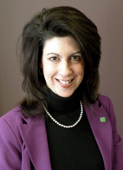 Francine Smith, new Vice President, Store Manager at three TD Bank banks in Glastonbury, CT.