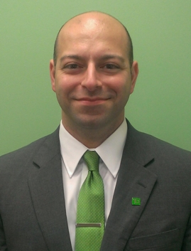 Harut Berberyan, the new Store Manager at TD Bank in Washington Township, NJ.