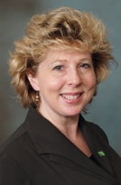 Carol J. Heller, manager of TD Bank store in Hudson, N.Y.