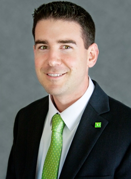 James McCafferty, new Store Manager at TD Bank in Newtown, PA.