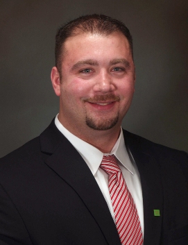 James Schmitt, new Store Manager at TD Bank in Buzzards Bay, Mass.