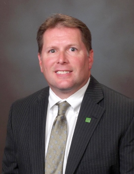 Jay Baldwin, new VP in Commercial Lending at TD Bank in Calverton, Md.