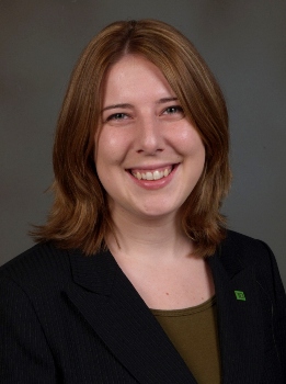 Jessica Campbell, new Store Manager at TD Bank in Weehawken, N.J.