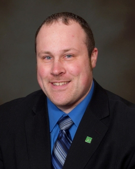 Jarod M. Carey, new Small Business Relationship Manager at TD Bank in Southington, Conn.