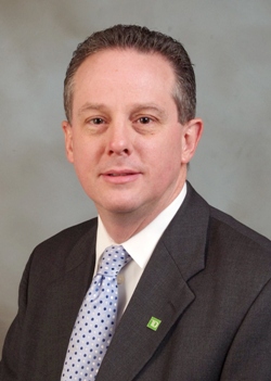 Jeff Pierce, TD Bank's new Business Development Officer in SBA Lending for Conn. and western and central Mass.