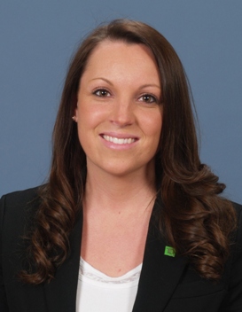 Jessica Lightfoot, new Store Manager at TD Bank in Tyngsboro, Mass.