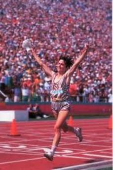 TD Beach to Beacon founder Joan Benoit Samuelson won the 1984 Olympic marathon.