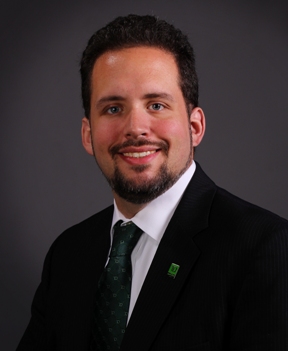 Joseph Badenhoff, new Assistant VP, Store Manager at TD Bank in Acton, NY.