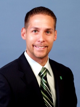 Jonathan Rosario, new commercial loan officer at TD Bank in New Brunswick, N.J.