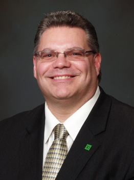 Jerry W. Slavik, Jr., new Store Manager at the TD Bank in Fair Lawn, N.J..