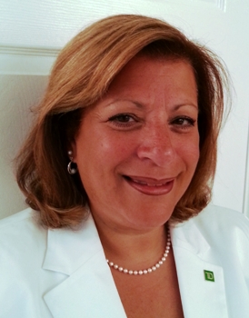 Karen Burch, new Assistant Vice President, Store Manager at TD Bank in Haverhill, FL.