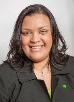 Karina Castellanos, new Assistant Vice President, Store Manager at TD Bank in Bronx, NY.