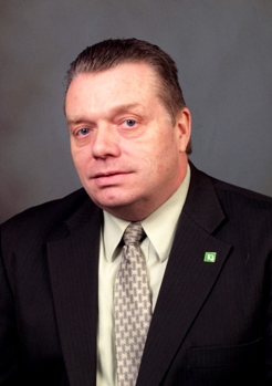 Kevin Hughes, new Store Manager at TD Bank in Wall, N.J.