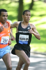 Khalid Khannouchi of the USA will use the TD Bank Beach to Beacon 10K as a tune up heading into a fall marathon.