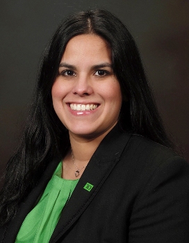 Karina Towne, new Store Manager at TD Bank in Redding, Conn.