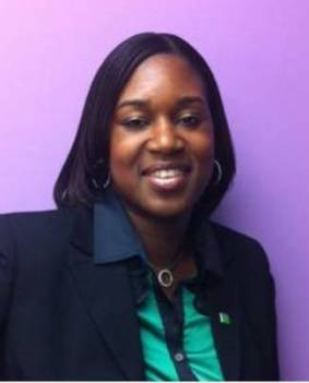 Lakesha Milbourne, new Store Manager at TD Bank in Deptford, N.J.