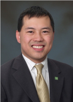 Bill Lau, new Store Manager at TD Bank in the Hannaford store in Chelmsford, Mass.