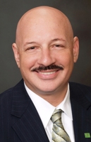Joseph J. Lehrer, manager of TD Bank store in Delray Beach, Florida