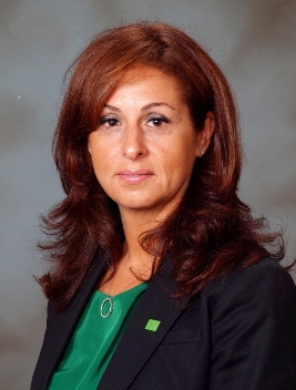 Lisa O'Connell, new Store Manager at TD Bank in Franklin Square, N.Y.