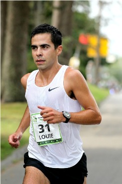 Louie Luchini, the 2011 Maine Resident champion of the TD Beach to Beacon 10K.
